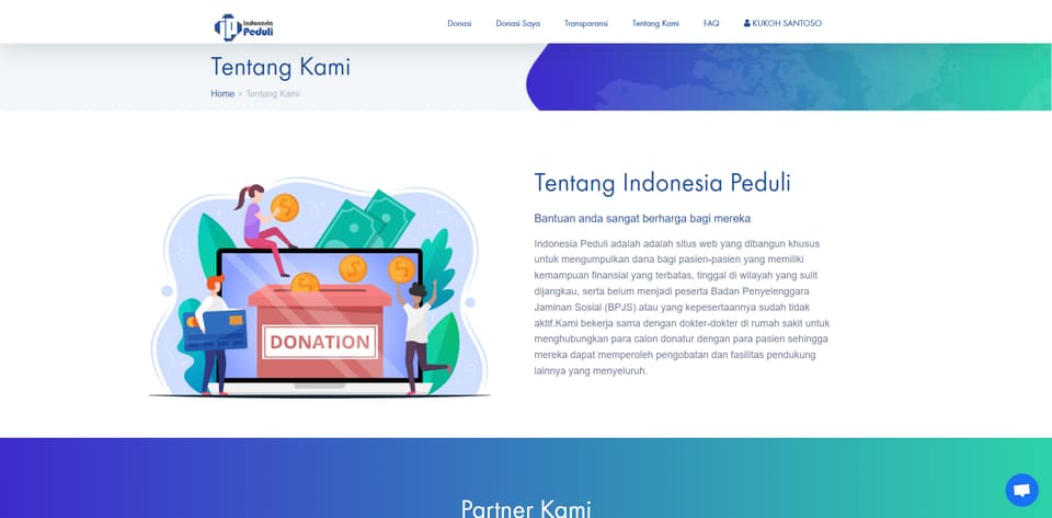 Tangkapan layar 7 dari 10 — Indonesia Peduli