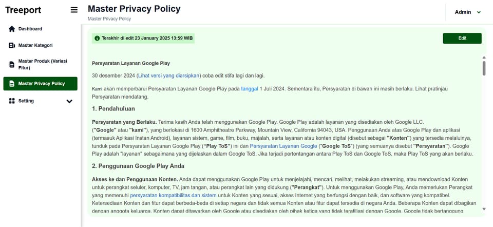 Tangkapan layar 1 dari 5 — TreePort